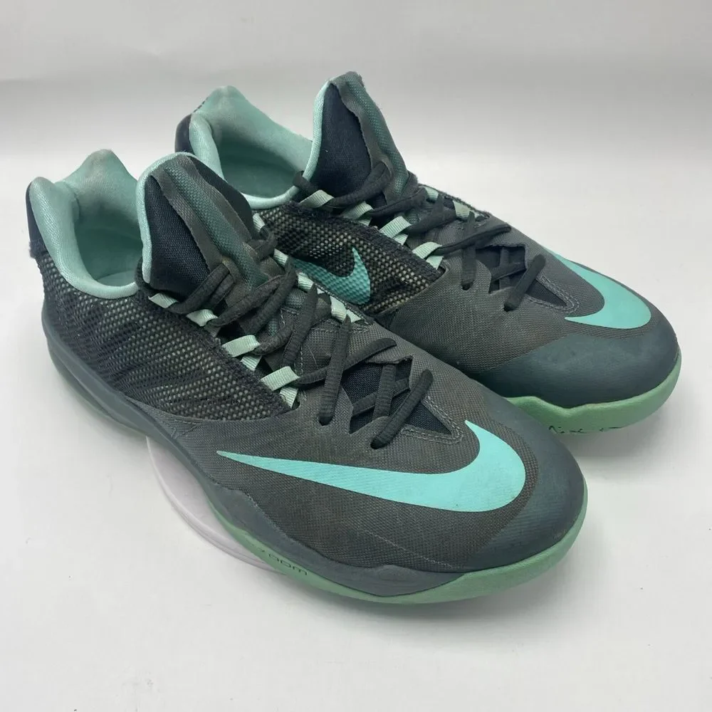 Nike Zoom Run The One Men Size 9 Green Athletic Basketball Shoes 3724